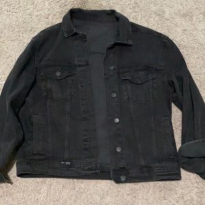 Black jeans jacket